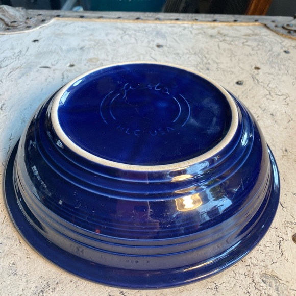 1 Fiesta Ware Cobalt 1 Qt Serving Bowl - Picture 6 of 10